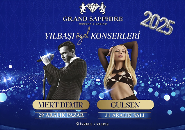 Grand Sapphire 2025 Yılbaşı Programı