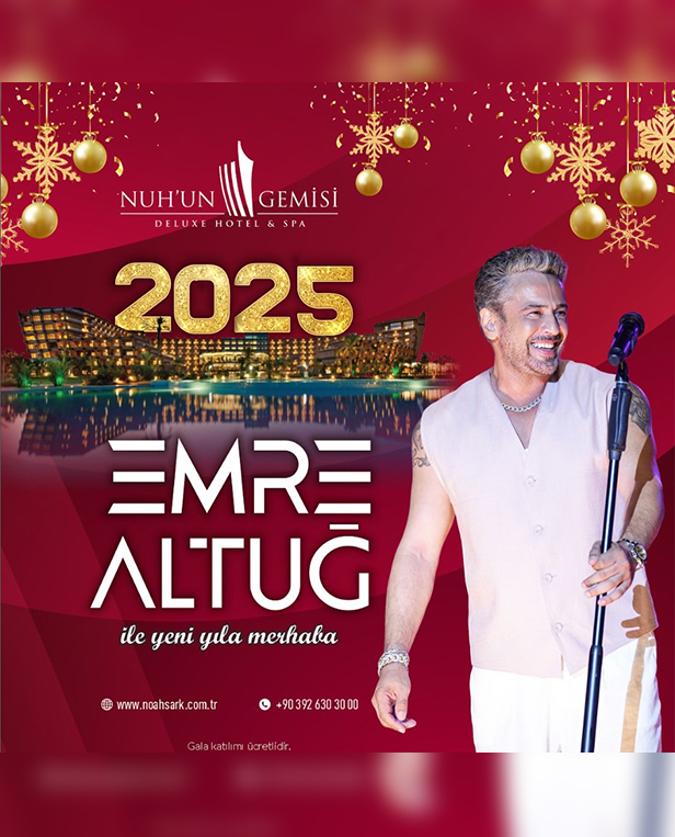 Nuhun Gemisi Deluxe Hotel 2025 Yılbaşı Programı