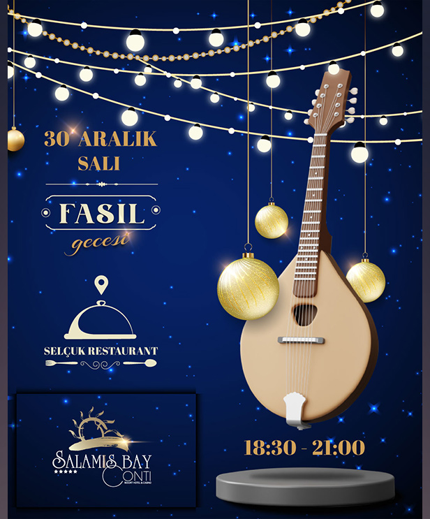 Salamis Bay Conti Hotel Yılbaşı 2026